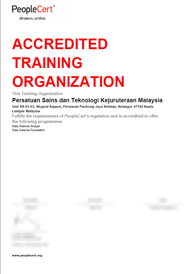 Data Science Foundation Certificate