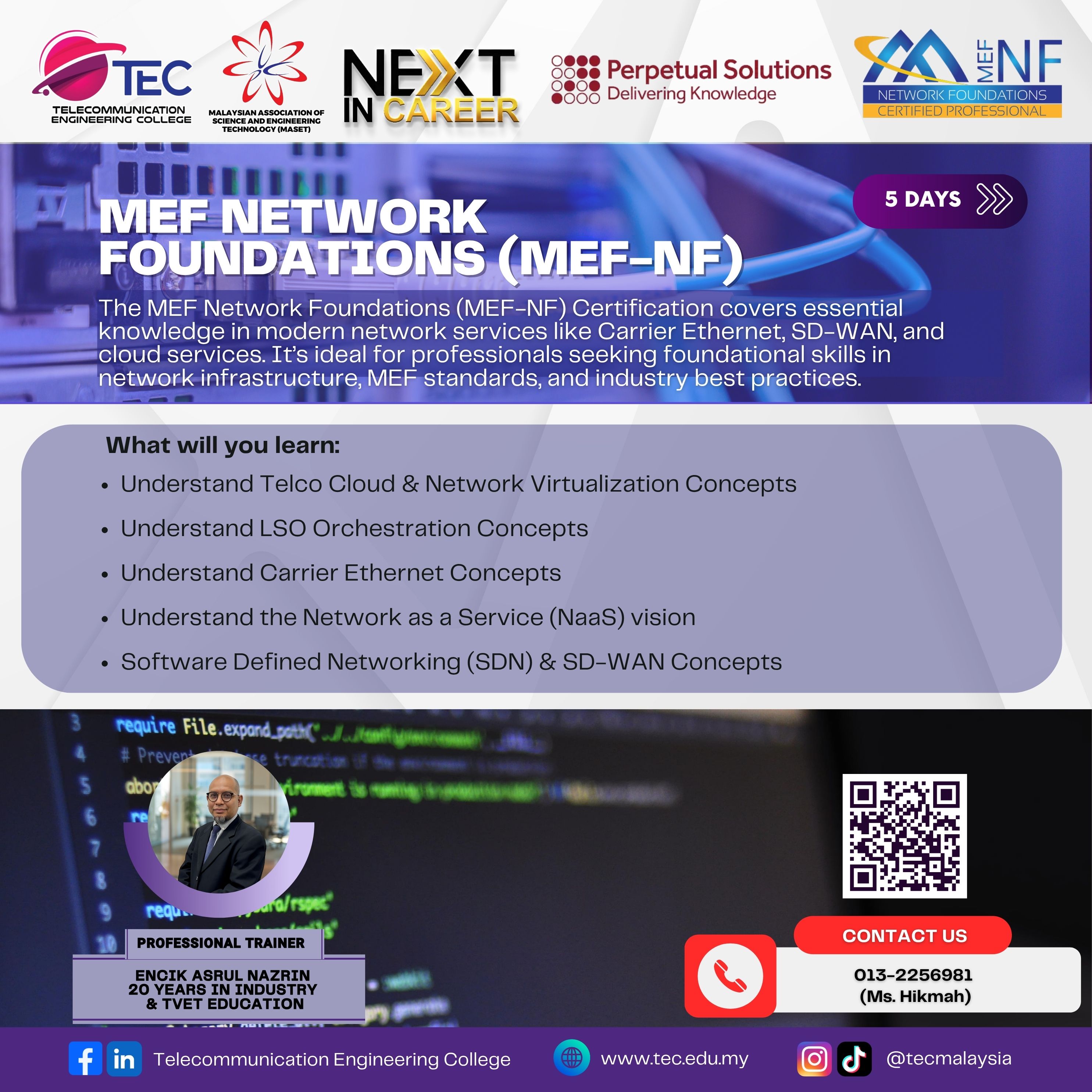 MEF Network Foundations