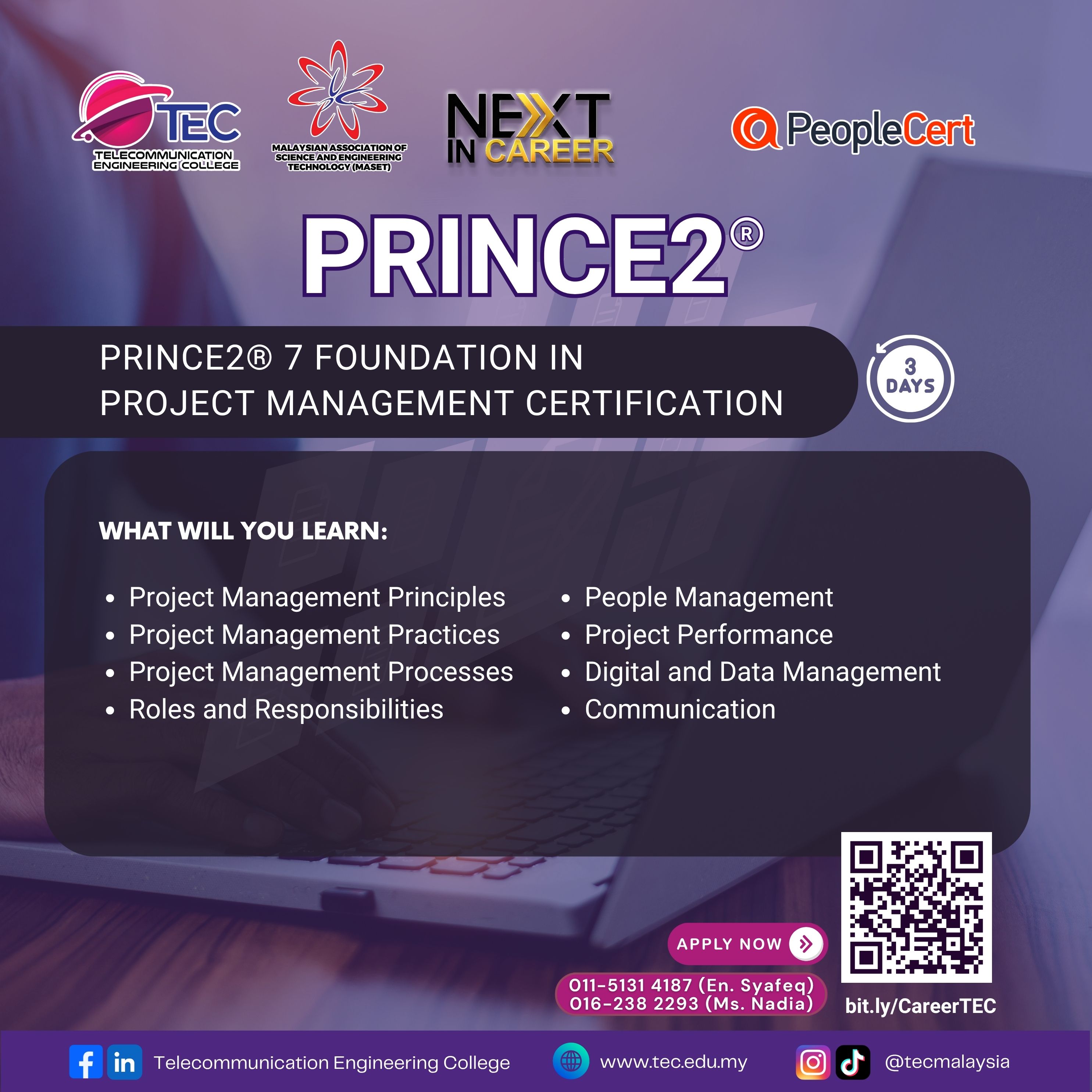 PRINCE2® 7 Foundation in Project Management